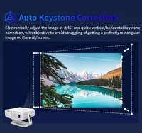 180 °   Mini Proyector Portátil Rotation C7 WiFi Android 14 con Aplicaciones Integradas, 1080P, Compatible con 8K, para Cine en Casa, Dormitorio y Exteriores