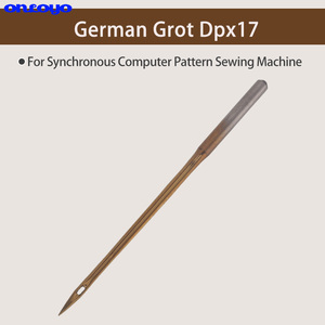 100 stuks 10-pack Duitse <span class=keywords><strong>Grot</strong></span> Dpx17 naaimachine gouden naalden Dp*17 Dp17 Gebedur hittebestendige naald synchrone computerpatroon - Product Image 5