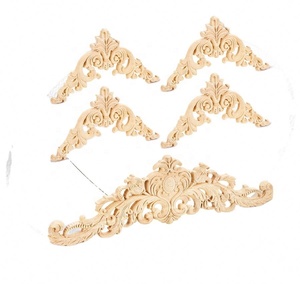 Scatola di <span class=keywords><strong>legno</strong></span> e segno di <span class=keywords><strong>parete</strong></span> parti di mobili con intaglio in gomma <span class=keywords><strong>legno</strong></span> onlay e <span class=keywords><strong>applique</strong></span> per specchio porta di <span class=keywords><strong>legno</strong></span> artigianato - Product Image 1