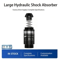 Amortisseur à ressort hydraulique robuste, filetage américain UNC, amortisseur limiteur de vitesse pour machines industrielles lourdes