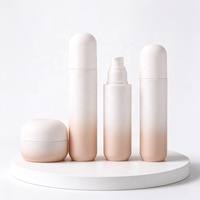 Ensemble d'emballages pour soins de la peau Spot Supply : Flacon vide en verre blanc transparent avec tête de pompe pulvérisatrice pour essence et lotion