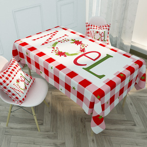 <span class=keywords><strong>Mantel</strong></span> navideño <span class=keywords><strong>Mantel</strong></span> a <span class=keywords><strong>cuadros</strong></span> verde y rojo Decoraciones navideñas <span class=keywords><strong>Mantel</strong></span> a <span class=keywords><strong>cuadros</strong></span> rectangular <span class=keywords><strong>de</strong></span> poliéster - Product Image 2