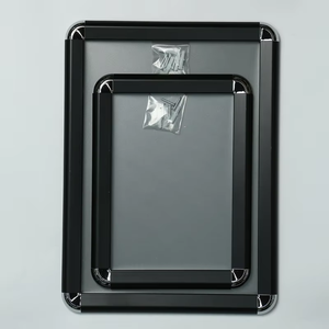 Marco Metálico a Presión de Tamaño Personalizado, Marco de Aluminio Extruido para Montaje en Pared, 8.5 x 11, para Fotos y Pósters - Product Image 5