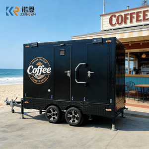 Remorque de toilettes portables <span class=keywords><strong>avec</strong></span> <span class=keywords><strong>douche</strong></span>, remorque de toilettes mobiles, remorque de salle de bain portable de luxe pour événements, camping, construction - Product Image 3