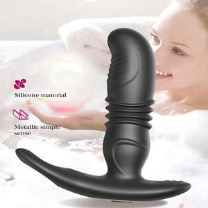 Delove Vibradores <span class=keywords><strong>Gay</strong></span> con Control remoto inalámbrico Butt Plug Masajeador de próstata Estimulador Adulto Placer Anal Juguetes sexuales para hombres y mujeres - Product Image 3
