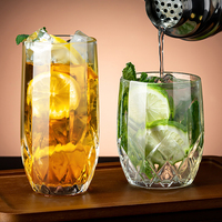 Gelas Jus Kaca Tebal, Gelas Teh Buah, Gelas Minuman Kopi Mewah Berkualitas Tinggi, Gelas Mojito & Whiskey Bernilai Tinggi