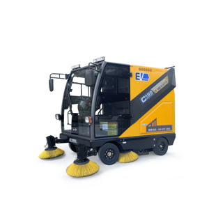 Popular C195 Four-wheel <b>Floor</b> Street <b>Cleaning</b> <b>Machine</b> Double Dust Suction Fan Condition New High Performance - Product Image 3