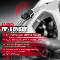 États-unis ue entrepôt lancement LTR-V FR capteur 433 315MHZ TPMS capteur outil de réparation de pneus moniteur de pression des pneus testeur programmation
