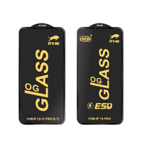 Het is ME OG Gehard Glas voor iPhone 17 Pro Max Volledige Lijm ESD Telefoonscherm Beschermer