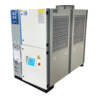 Refroidisseur à spirale à double système indépendant refroidi par air TC-10C TC-15C(D) 10-15HP, unité de refroidissement par eau pour une production ininterrompue