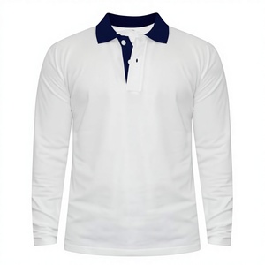 Camiseta Formal de Manga Larga, Diseño Sólido, 100% Algodón Transpirable, con Servicio OEM y Logotipo Personalizado para Unisex - Product Image 6