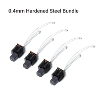 Snapmaker U1 Hotend Kit 4 Buah/Set 0.2/0.4/0.6/0.8Mm Hot End Rakitan Penuh untuk Bagian Printer 3D Snapmaker U1