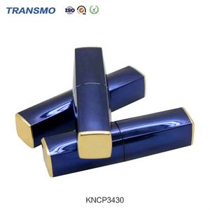 Tubo de Lápiz Labial Redondo con Aplicador, Tubo Dorado para Bálsamo Labial, Envase Vacío para Bálsamo Labial, Marca Privada - Product Image 5