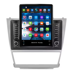Navegación GPS estéreo para coche Tesla Android IPS DSP para Toyota Camry 2007-2011 8 + 128GBcarplay + Auto coche estéreo Android Radio Video - Product Image 2