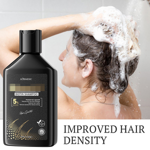 KORMESIC Marque Privée 260ml Shampooing Bio à la Biotine pour la Croissance Capillaire, Nourrissant, Réparateur, Anti-Pelliculaire, Produits pour la Croissance des Cheveux Abîmés - Product Image 4