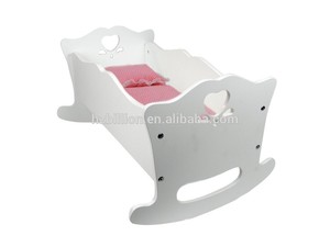 Meubles berçants pour <span class=keywords><strong>berceau</strong></span> de poupée | Convient au lit de poupée en bois de 18 pouces pour enfants - Product Image 3