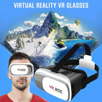 Lunettes de réalité virtuelle 3D originales, casque de réalité virtuelle en carton stéréo pour smartphone iOS et Android