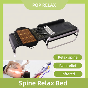 Pop Relax soins <span class=keywords><strong>de</strong></span> santé soulager la douleur chauffage infrarouge thérapie physique électrique coréen V4 robot thermique rouleau <span class=keywords><strong>de</strong></span> Jade lit <span class=keywords><strong>de</strong></span> <span class=keywords><strong>Massage</strong></span> - Product Image 3