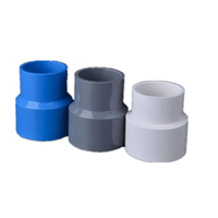 Harga Grosir Kopling Reducer UPVC Standar DIN untuk Sistem Suplai Air, Soket Reducer Plastik, Fitting Pipa PVC