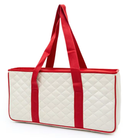 Compagnon de nuit de jeu de couleur personnalisée Ensemble de Mahjong de taille standard Sacs fourre-tout Mahjongg larges avec fermeture à glissière