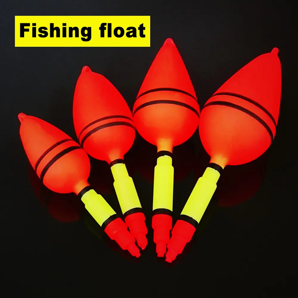 Baiyuheng Mua Rod Fly Ống Bobbers Ống Bọt Nổi Popping Câu Cá Đêm