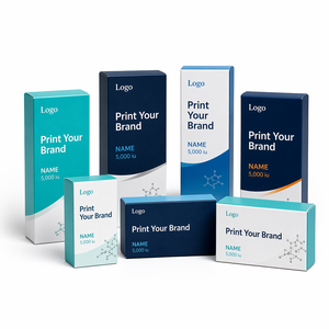 Factory Supply Recyclable Custom Printed Carton Box Various Sizes Paper Box For Lab Glass Vial Packing - Product Image 1