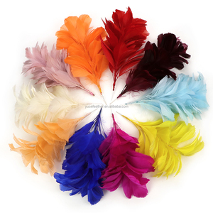 Chất Lượng Cao Đa Màu Sắc Ngỗng Lông Hoa Dây Hoa Cho Mũ Nón Mũ Corsage Mũ Tự Làm - Product Image 1