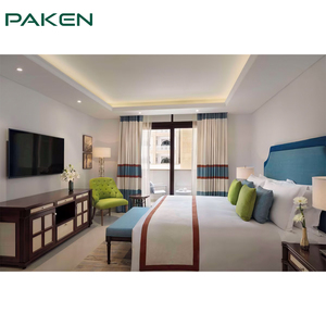 टर्नकी आतिथ्य परियोजना फर्नीचर समाधान आधुनिक लक्जरी 5 सितारा होटल बेडरूम फर्नीचर सेट होटल गेस्ट रूम फर्नीचर - Product Image 3