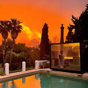 Massage-Dampf-Holz-Duschkabine Sauna-Bad Preis - Product Image 2