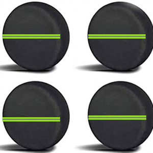 Funda Universal para Neumáticos de Repuesto, 73.5CM 81CM, Impermeable, con Banda Reflectante, para Autos y Autocaravanas, Estilo Deportivo - Product Image 2