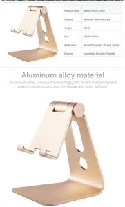 Soporte de Escritorio para Teléfono Celular, Portátil, Flexible, de ABS y Aluminio, con Base Antideslizante para Uso en Cama, con Logotipo Personalizado a Precio de Fábrica - Product Image 5