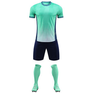 OEM 2025 2026 Custom Herren Fußball bekleidung Sets Lightweight 24 25 Football Jersey Mesh Automat isiertes Schneiden Schnellt rockn endes 100% Polyester - Product Image 2