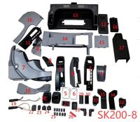 Panneaux de garniture intérieure YN03M01859P2 YN55M01011P1 – Vente de panneaux de garniture intérieure complets neufs pour excavatrices Kobelco SK200-8 SK300-8