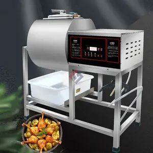 Stainless steel meat chicken tumbler marinade vacuum tumbling marinating machine