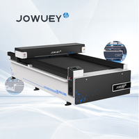 Machine de découpe et gravure laser CO2 Jowuey à mise au point automatique 600W, table de travail relevable 1325, plateau alvéolé, haute qualité