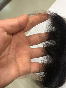 Fermeture en dentelle HD invisible et fine 4x4 5x5, pré-épilée, ligne de cheveux naturelle, cheveux brésiliens ondulés, fermetures et frontals 13x6 2x6 13x4 HD - Product Image 5