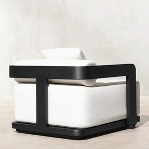 Set di Divani da Esterno in <span class=keywords><strong>Alluminio</strong></span> per Hotel e Resort di Lusso, Moderno ed Ecologico, Impermeabile, Arredamento da <span class=keywords><strong>Giardino</strong></span> per Hotel - Product Image 3