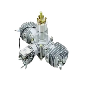 JH 60cc 80cc 120cc 550cc 600cc 700cc直双缸发动机，用于RC模型飞机无人机汽油发动机 - Product Image 4