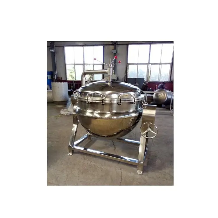 gas heating type 100 liter cooking pots power pressure cooker with prices