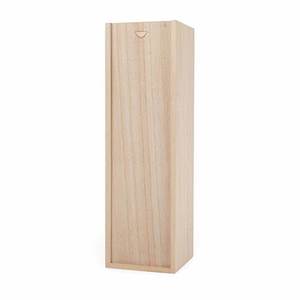 Caja de almacenamiento de menú de madera de Paulownia sin terminar, caja de baratija barata con bisagras rectangulares, almacenamiento de joyería multifuncional Technics de laca - Product Image 3