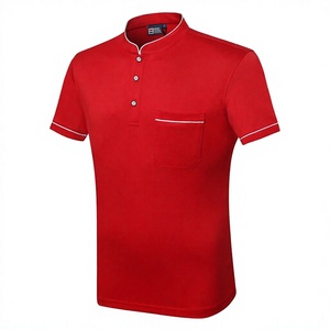 Men Short Sleeve Knitted <b>Button</b> Front Polo T-<b>Shirt</b> With Front Logo Casual Style High Quality Breathable Summer Wear - Product Image 6