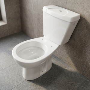 โถสุขภัณฑ์แบบตั้งพื้นชนิด EWC P-Trap เซรามิกอินเดีย ยุโรป - Product Image 2