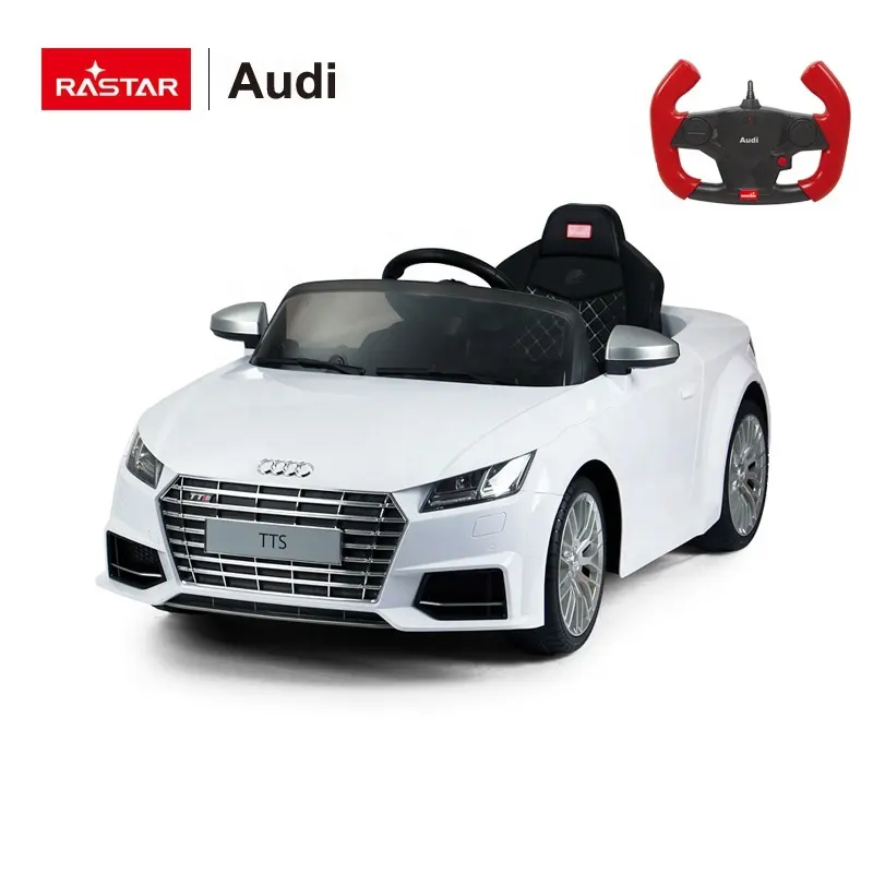 RASTAR Audi TTS modelli 2.4G 12v giro elettrico su giocattoli per auto per bambini batteria in plastica Unisex 3 a 8 anni 30KG CN;GUA