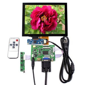 Módulo de pantalla <span class=keywords><strong>Lcd</strong></span> de pantalla táctil Interfaz Ttl de 40 pines 1024X768 Pantalla táctil de 8 pulgadas con placa de circuito <span class=keywords><strong>Lcd</strong></span> <span class=keywords><strong>Tv</strong></span> - Product Image 1