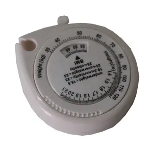 150cm Customized Measure Body Tape Measure bmi white mini tape measure