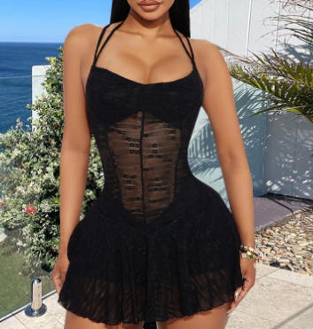 Z428STDS Black dress