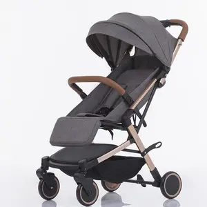 Babyfond Infant push pram Sistema De Viagem De Luxo com uma mão dobrável Combos Stroller para Bebês e Crianças Trolley