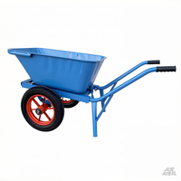 Plateforme de chariot à main pliable en métal robuste de haute qualité pour le jardin, capacité de charge de 150 kg