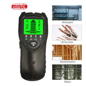 Yeni 4 IN 1 el ahşap/<span class=keywords><strong>Metal</strong></span> saplama ve AC canlı tel dedektörü aracı elektronik duvar kablosu tarayıcı damızlık merkezi bulucu - Product Image 6