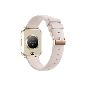 Montre connectée Cd06 Metal Smart Watch pour femmes, mode féminine, écran carré 1,75 pouce, ultra-fine 7,3 mm, moniteur de santé, IP68, Fitcloudpro. - Product Image 5